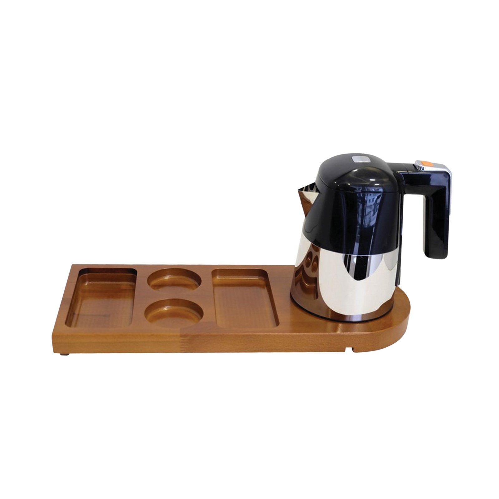 Ahşap Kettle sunum Ünitesi Elips Diva