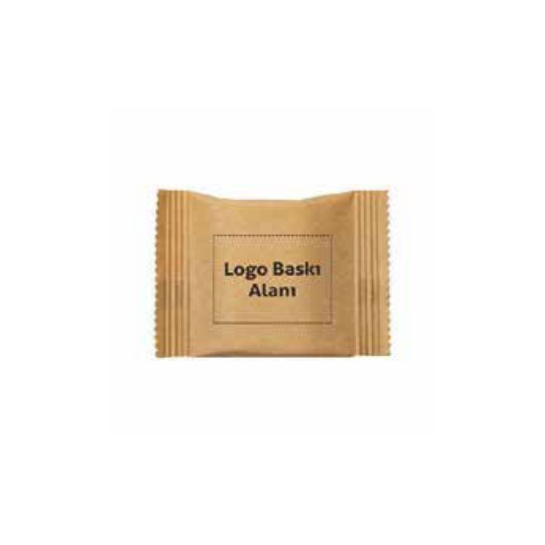 PL Baskılı Kraft Flowpack Sabun